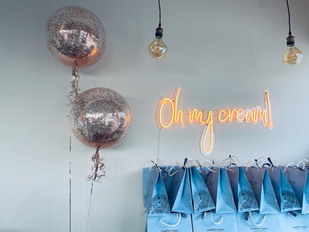 Globos transparentes con confetti
