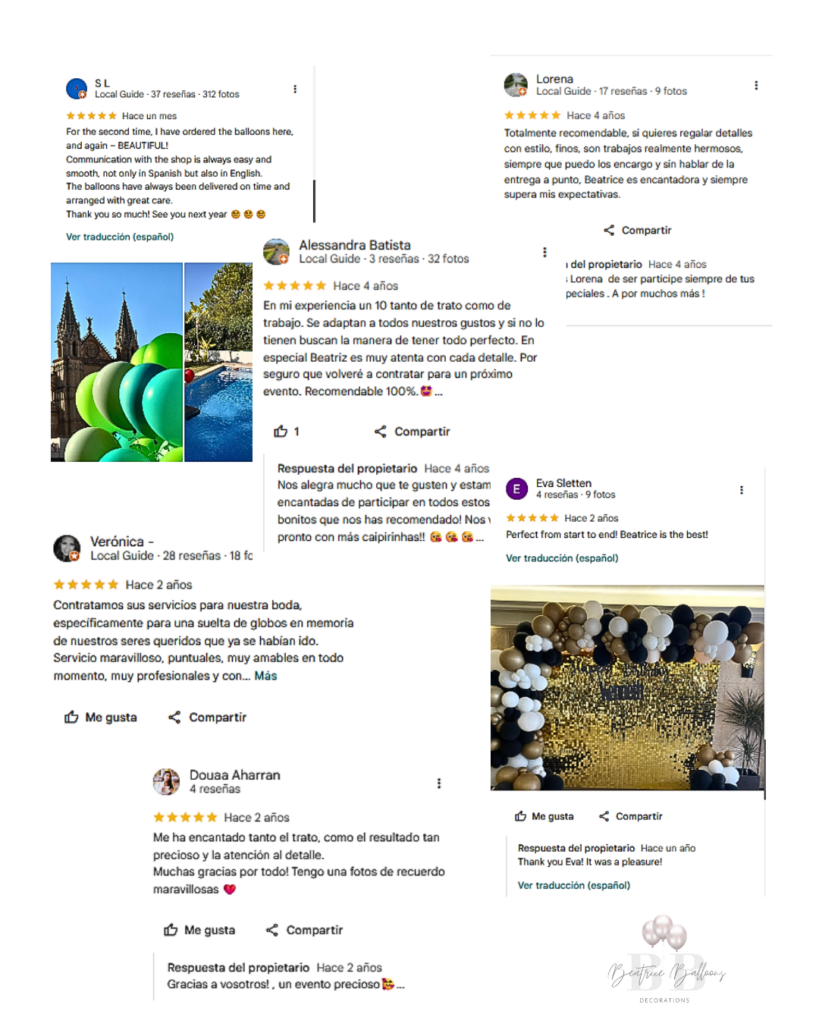opiniones Beatrice Balloons